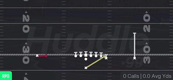 HB STRETCH ALERT SMOKE - Singleback Wing