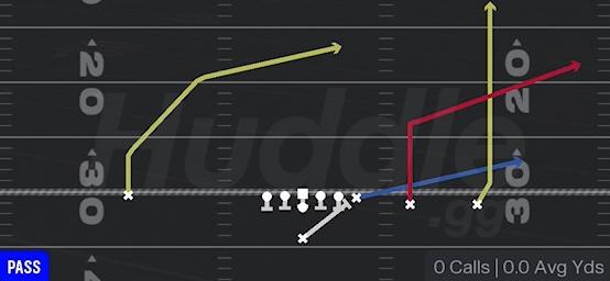 PA POWER O - Singleback Y Trips