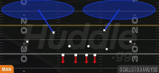 COVER 2 MAN - 4-2-5 Over G