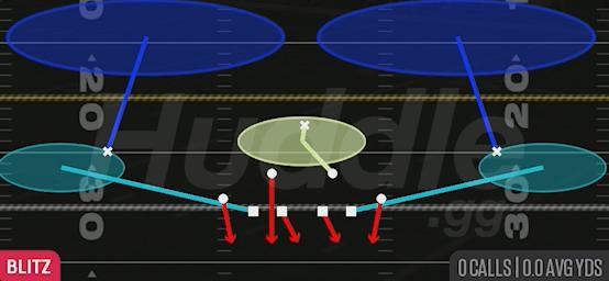 ZONE BLITZ - 4-4 Split