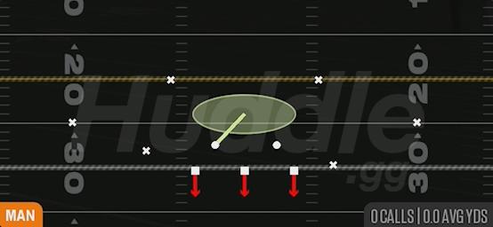 1 DOUBLE WR2 - Dime 3-2 Odd