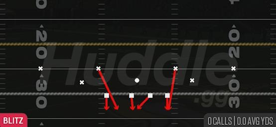 DBL SAFETY BLITZ - Dime Normal