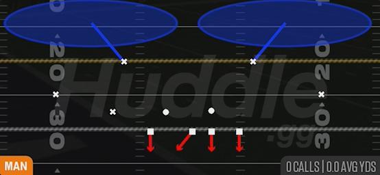 COVER 2 MAN - Nickel 2-4 Load