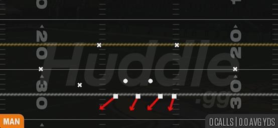 1 DOUBLE WR1 - Nickel 3-3 Odd