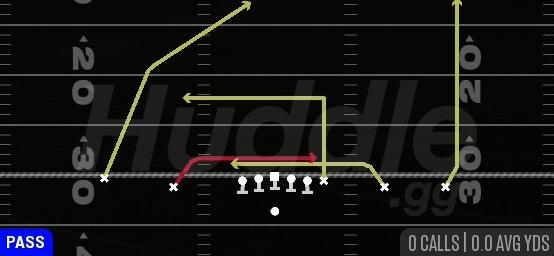 DBL SLOT CROSS - Gun Empty Trey
