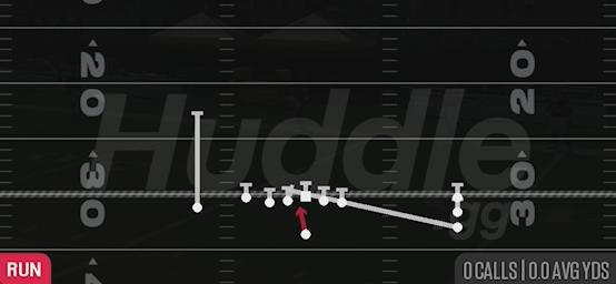 QB ZONE LT - Gun Empty Triple Stack