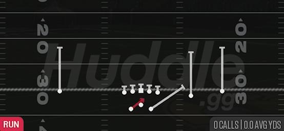 HB OFF TACKLE - Gun Split Slot Offset