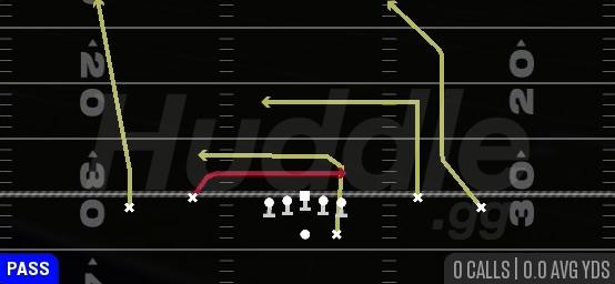 INSIDE CROSS - Gun Spread Dbl Flex