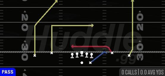 Y SHALLOW CROSS - Gun Spread Dbl Flex