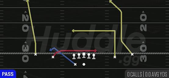 H SHALLOW CROSS - Gun Spread HB Wk