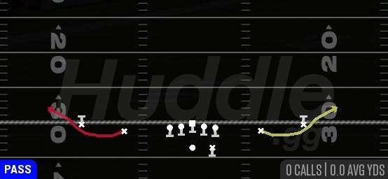 BUBBLE SCREENS - Gun Spread Y-Slot