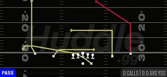 H SHALLOW CROSS - Gun Spread Y-Slot