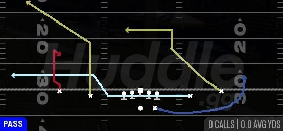 MTN CURL FLAT CORNER - Gun Spread Y-Slot