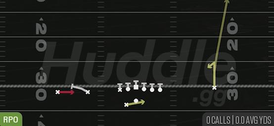RPO READ X SMOKE - Gun Tackle Over Trips