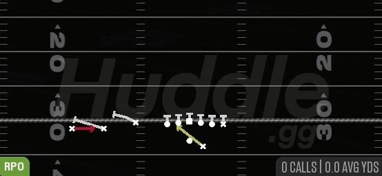 RPO ALERT WR SCREEN - Gun Trey Offset