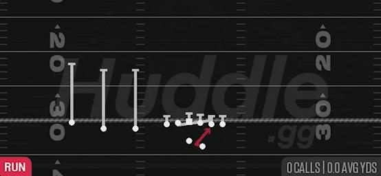 HB COUNTER - Gun Trips TE Offset