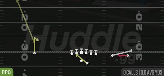 RPO READ WR SCREEN - Gun Y-Trips Offset