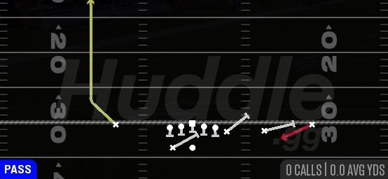 WR SCREEN - Gun Y Off Trips Close