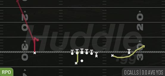 RPO ALERT BUBBLE DIVE - Gun Y Off Trips Wk