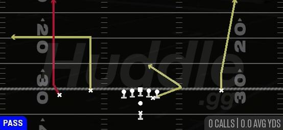 VERTICAL TE CROSS - Pistol Doubles Flex Hip