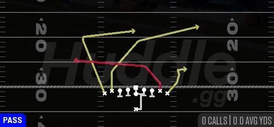 PA TE CROSS - Singleback Ace Double Wing