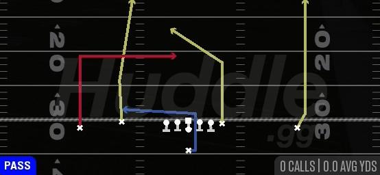 PA DEEP IN - Singleback Doubles Flex