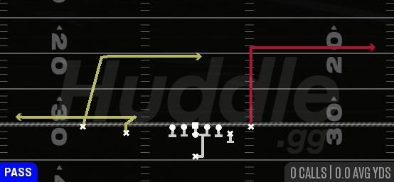 PA DEEP OUT - Singleback Doubles Off Close