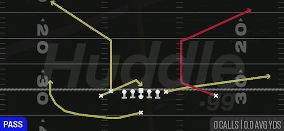 FLANKER SPOT - Singleback Doubles South