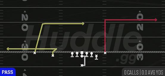PA DEEP OUT - Singleback Doubles Y Off Close