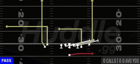 HB SLIP SCREEN - Singleback Doubles Y Off Flex