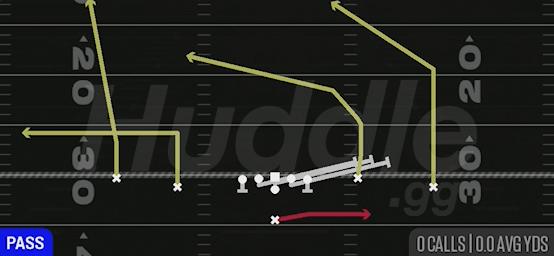 HB SLIP SCREEN - Singleback Doubles Y Open