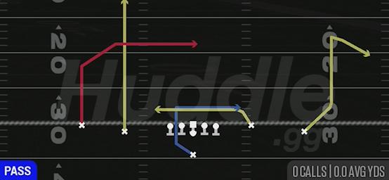 INSIDE CROSS - Singleback Doubles Y Open