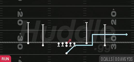 QB DRAW - Singleback Doubles Y Open