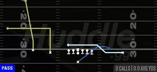 FLANKER DRAG - Singleback Doubles