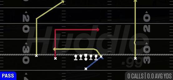 Y SHALLOW CROSS - Singleback Doubles