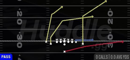 PA SPRINT HB FLAT - Singleback Tight Doubles