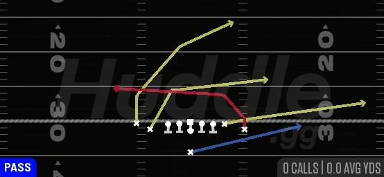 UNDER - Singleback Tight Doubles