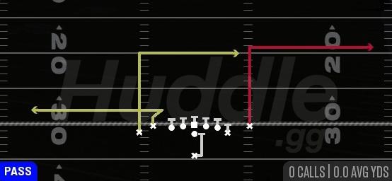 PA DEEP OUT - Singleback Tight Y Off Flex