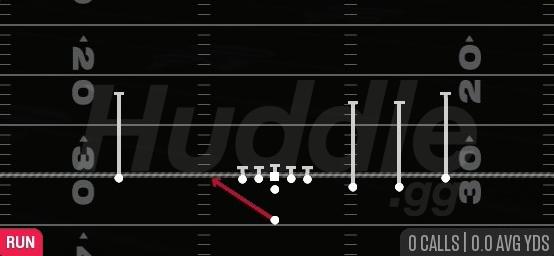 WIDE ZONE WK - Singleback Trips Open