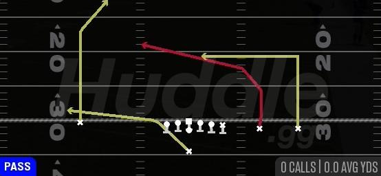 PA SLOT CROSS SHOT - Singleback Trips Y Slot