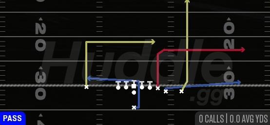 PA TE FLOOD - Singleback Wing Close