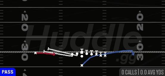 PA WR SCREEN - Singleback Wing Pair