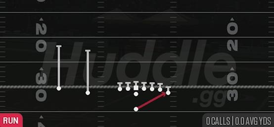 HB MID ZONE - Singleback Wing Slot