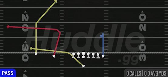 PA WR FORK - Singleback Wing Slot