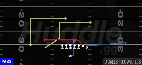 PA Y DRAG - Singleback Wing Slot