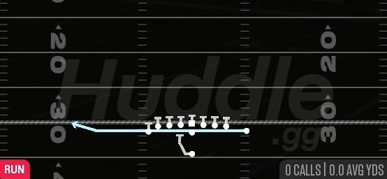 JET SWEEP WK - Singleback Wing Tight Left