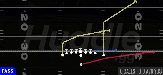 PA SPRINT HB FLAT - Singleback Wing Tight Left