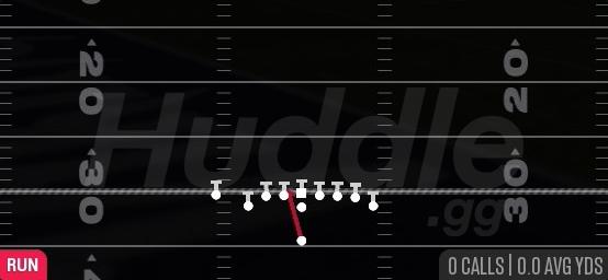 HB INSIDE ZONE - Singleback Wing Tight Nasty