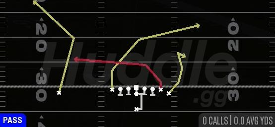 PA TE CROSS - Singleback Wing Tight