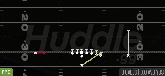 HB STRETCH ALERT SMOKE - Singleback Wing